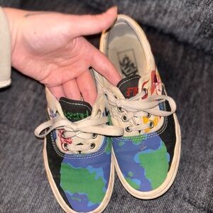 Vans Multicolor Earth-Inspired Sneakers